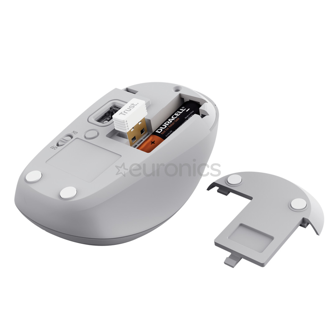 Trust Yvi+, white - Wireless mouse