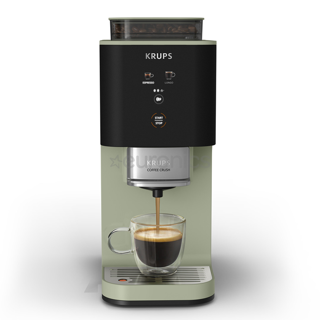 Krups Coffee Crush, зеленый - Кофемашина