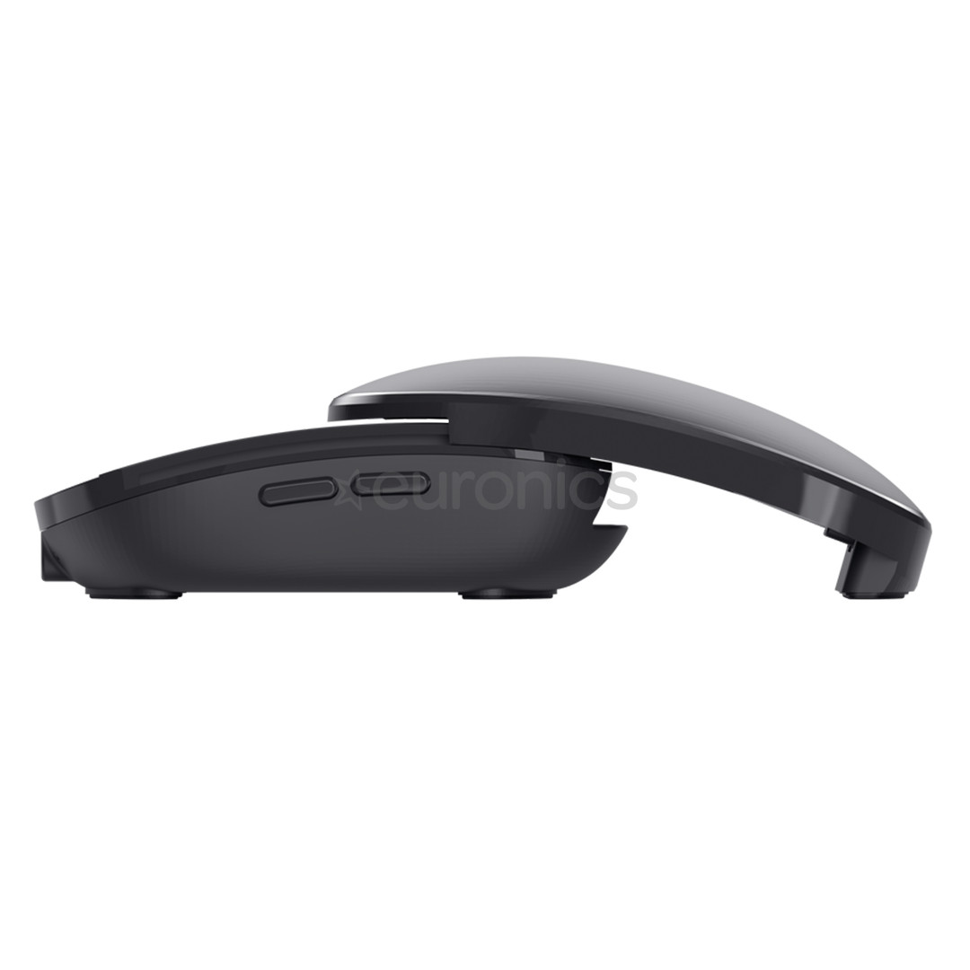 Trust Zylo Foldable Pocket Mouse, melna - Bezvadu datorpele