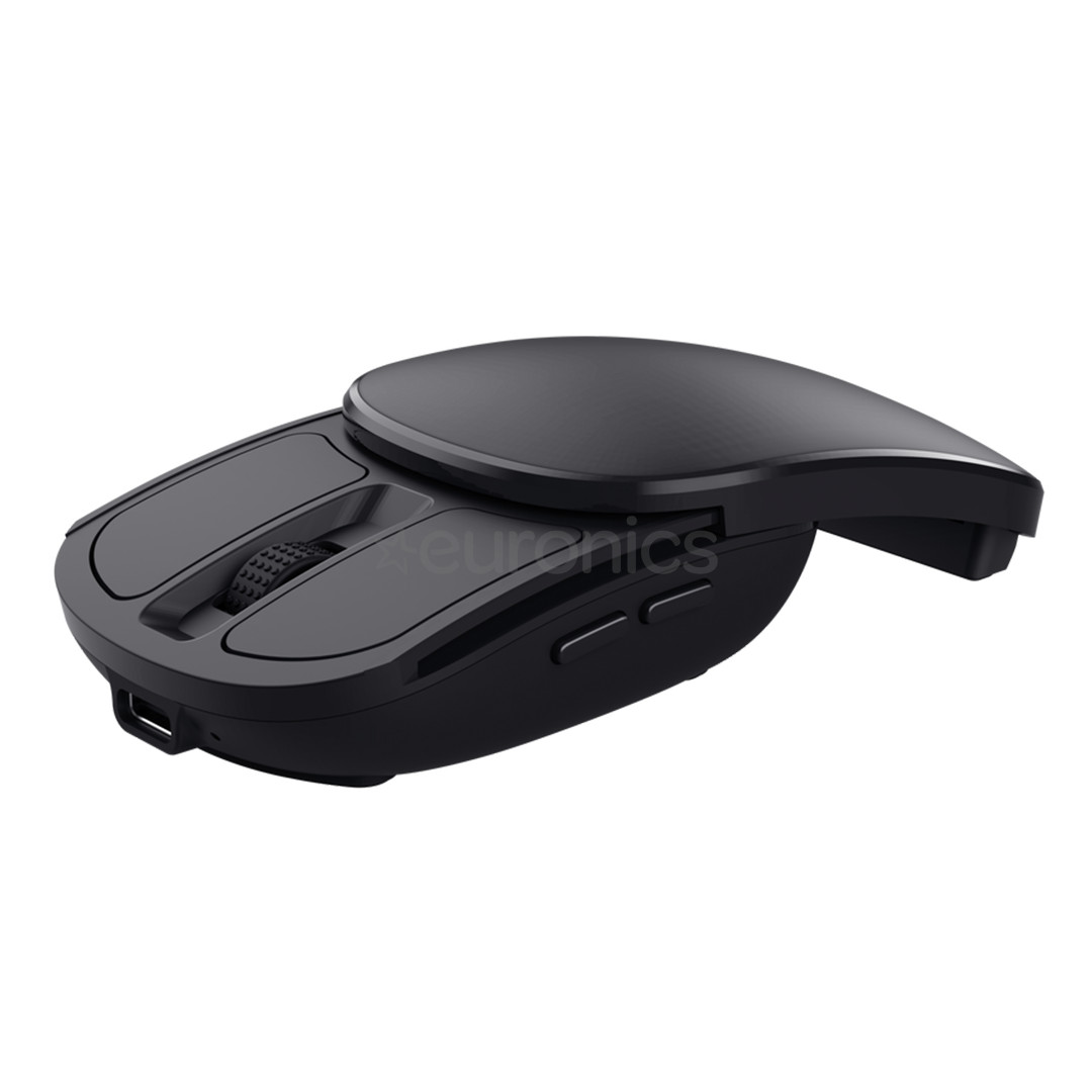 Trust Zylo Foldable Pocket Mouse, melna - Bezvadu datorpele