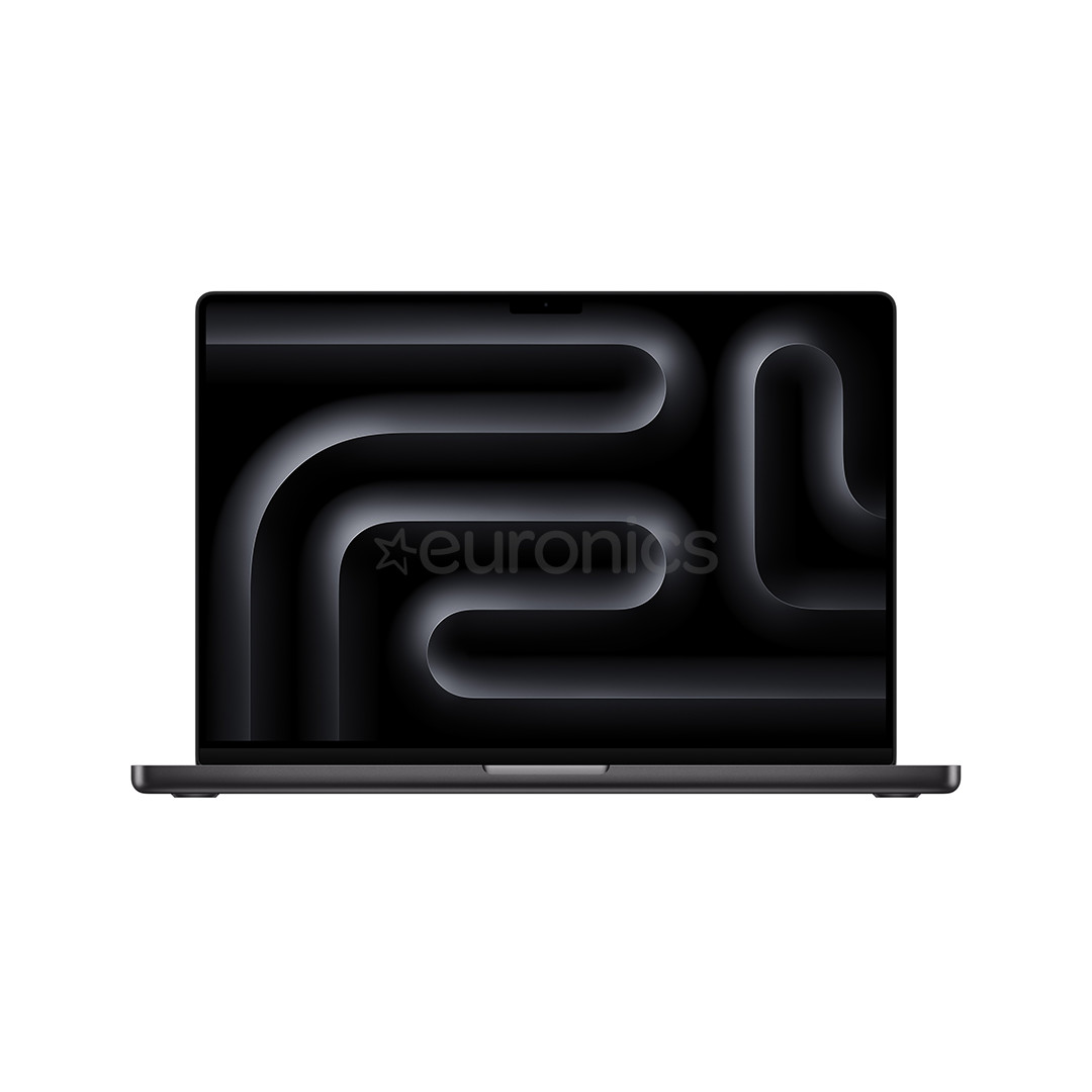 Apple MacBook Pro 16 (2024) M4 Max, 16C/40C, 64 GB, 2 TB, ENG, melna - Portatīvais dators