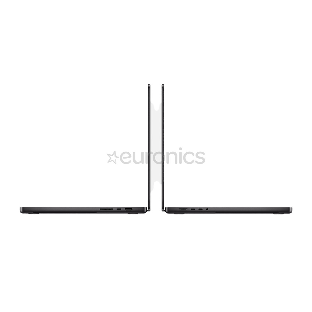 Apple MacBook Pro 16 (2024) M4 Max, 16C/40C, 64 GB, 2 TB, ENG, melna - Portatīvais dators