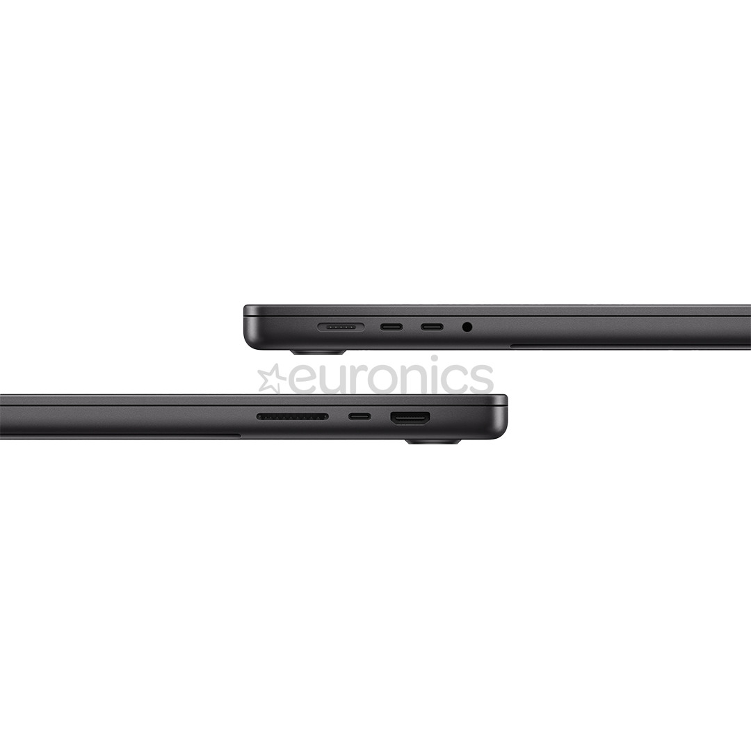 Apple MacBook Pro 16 (2024) M4 Max, 16C/40C, 64 GB, 2 TB, ENG, melna - Portatīvais dators