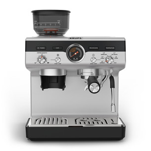 Krups Precision+, pelēka/melna - Kafijas automāts