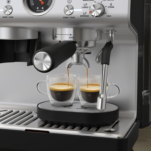 Krups Precision+, pelēka/melna - Kafijas automāts