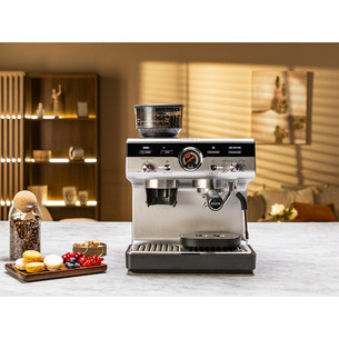 Krups Precision+, pelēka/melna - Kafijas automāts