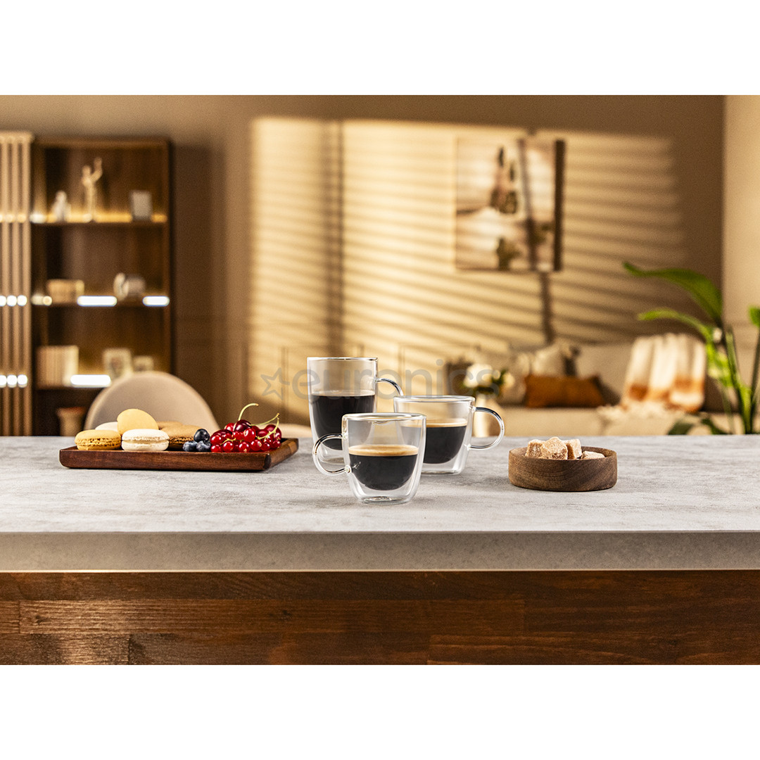 Krups Precision+, pelēka/melna - Kafijas automāts