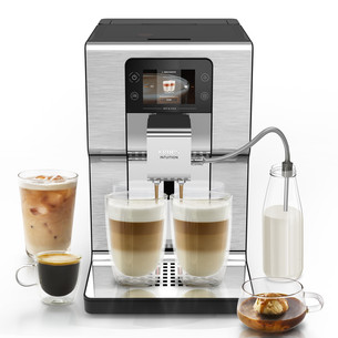 Krups Intuition Experience Hot & Cold, sudraba - Kafijas automāts EA879EE0