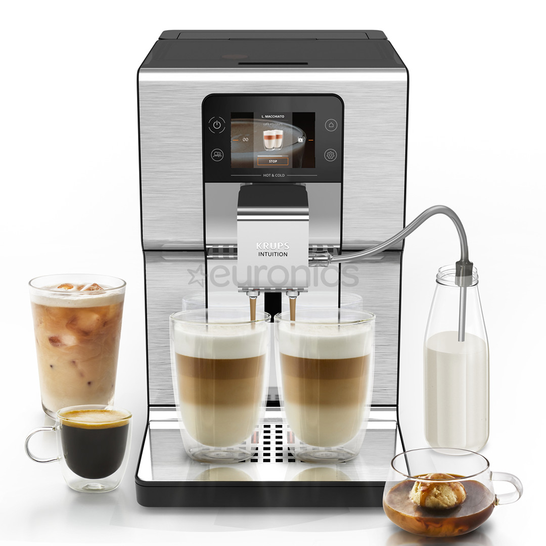 Krups Intuition Experience Hot & Cold, silver - Espresso machine