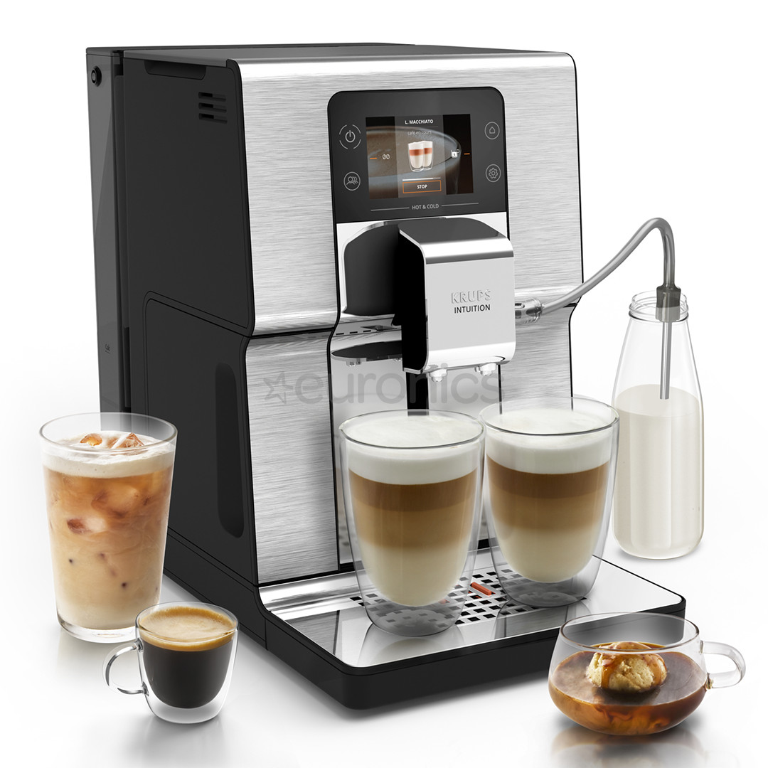 Krups Intuition Experience Hot & Cold, silver - Espresso machine
