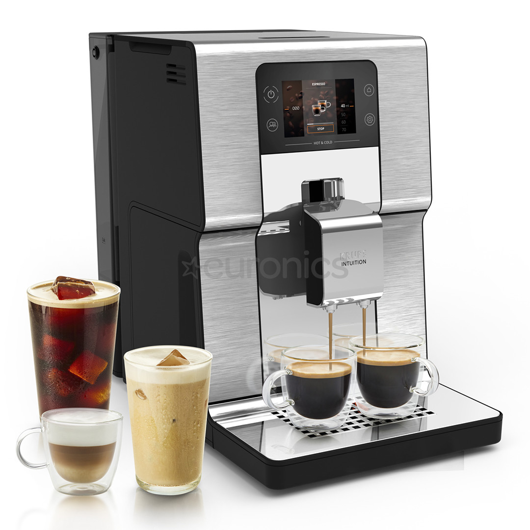 Krups Intuition Experience Hot & Cold, silver - Espresso machine