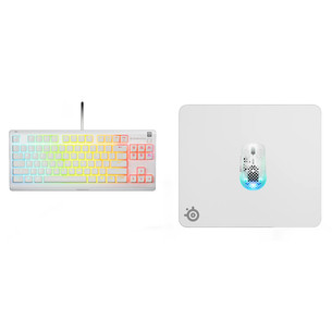 Steelseries QcK Heavy, L, white - Mousepad