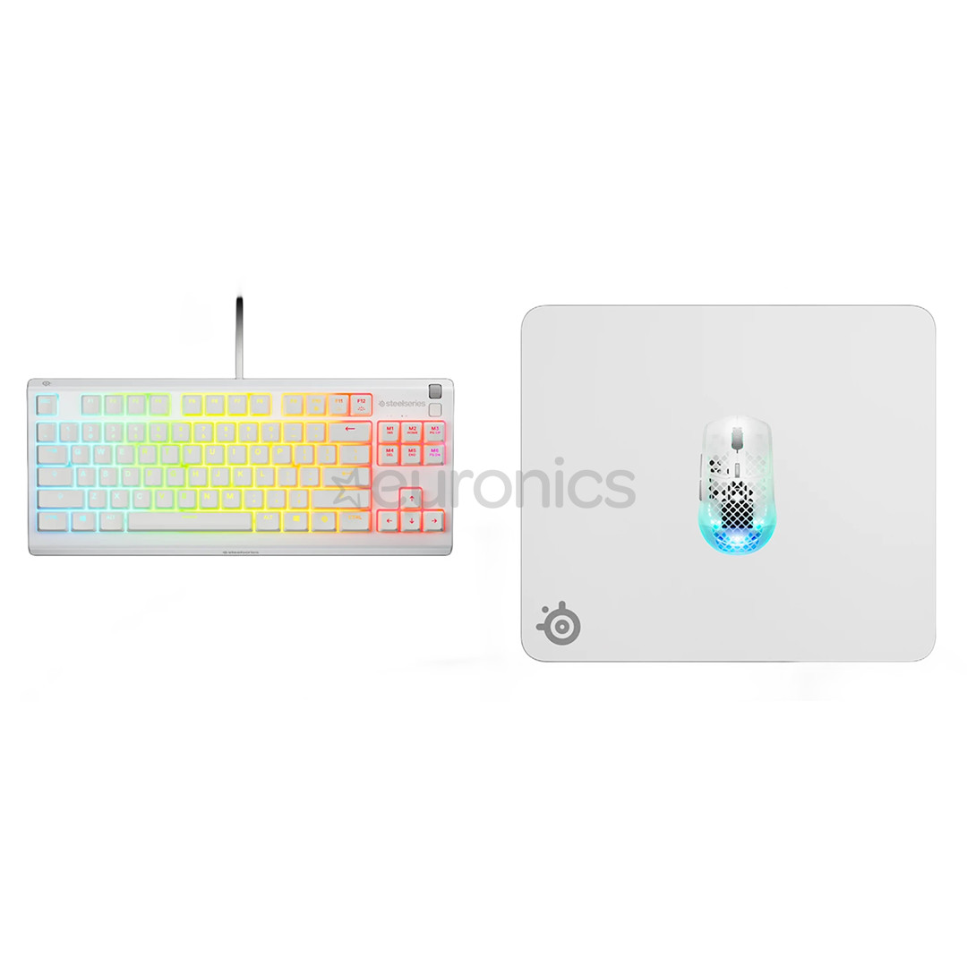 Steelseries QcK Heavy, L, white - Mousepad