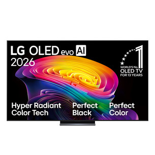 LG OLED evo AI C6, 83'', 4K UHD, OLED, tumši pelēka - Televizors OLED83C61LA.AEU