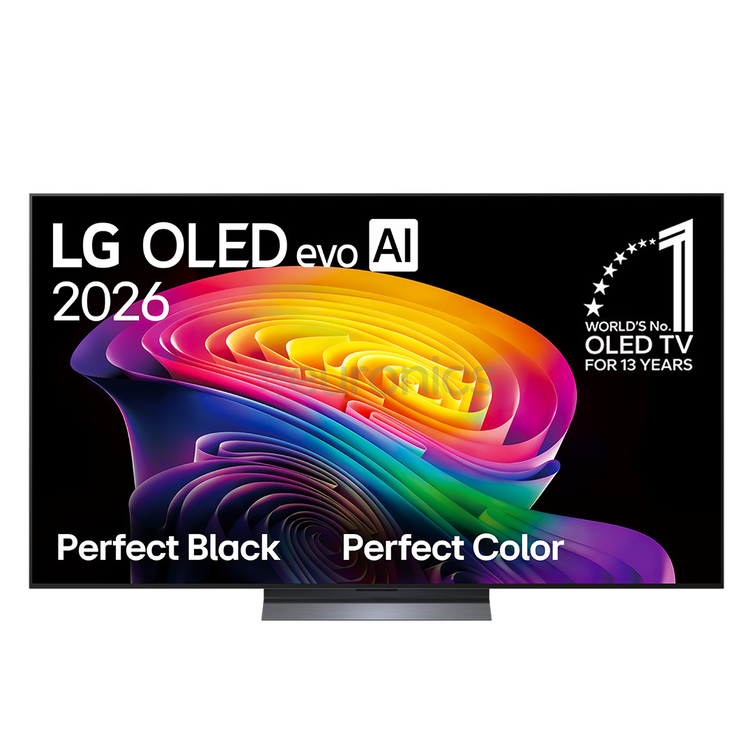 LG OLED evo AI C6, 65'', 4K UHD, OLED, темно-серый - Телевизор