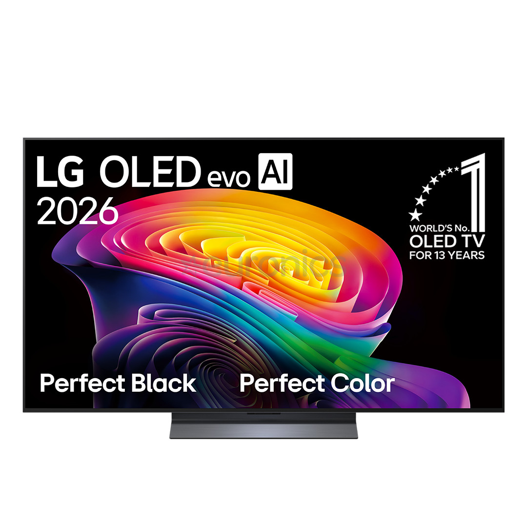 LG OLED evo AI C6, 55'', 4K UHD, OLED, tumši pelēka - Televizors