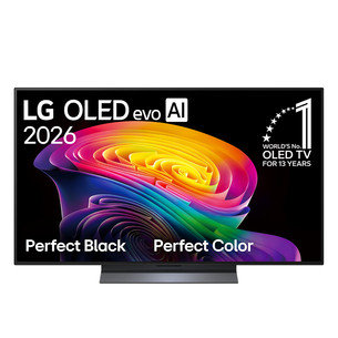 LG OLED evo AI C6, 48'', 4K UHD, OLED, tumši pelēka - Televizors OLED48C62LA.AEU