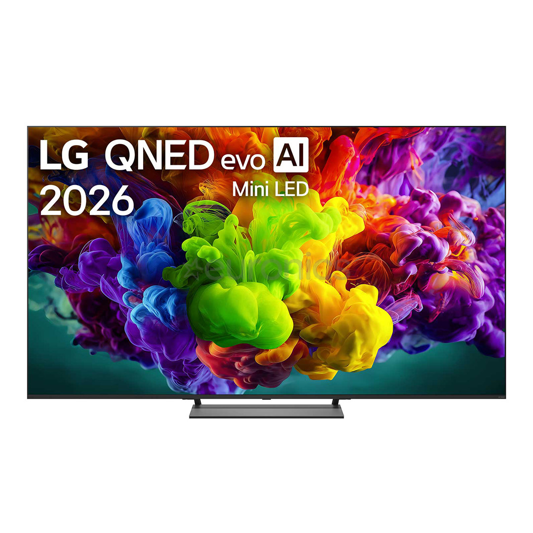 LG QNED93 evo AI, 85'', 4K UHD, QNED Mini LED, melna - Televizors