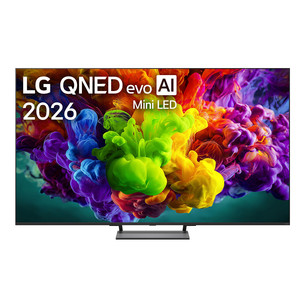 LG QNED93 evo AI, 65'', 4K UHD, QNED Mini LED, черный - Телевизор