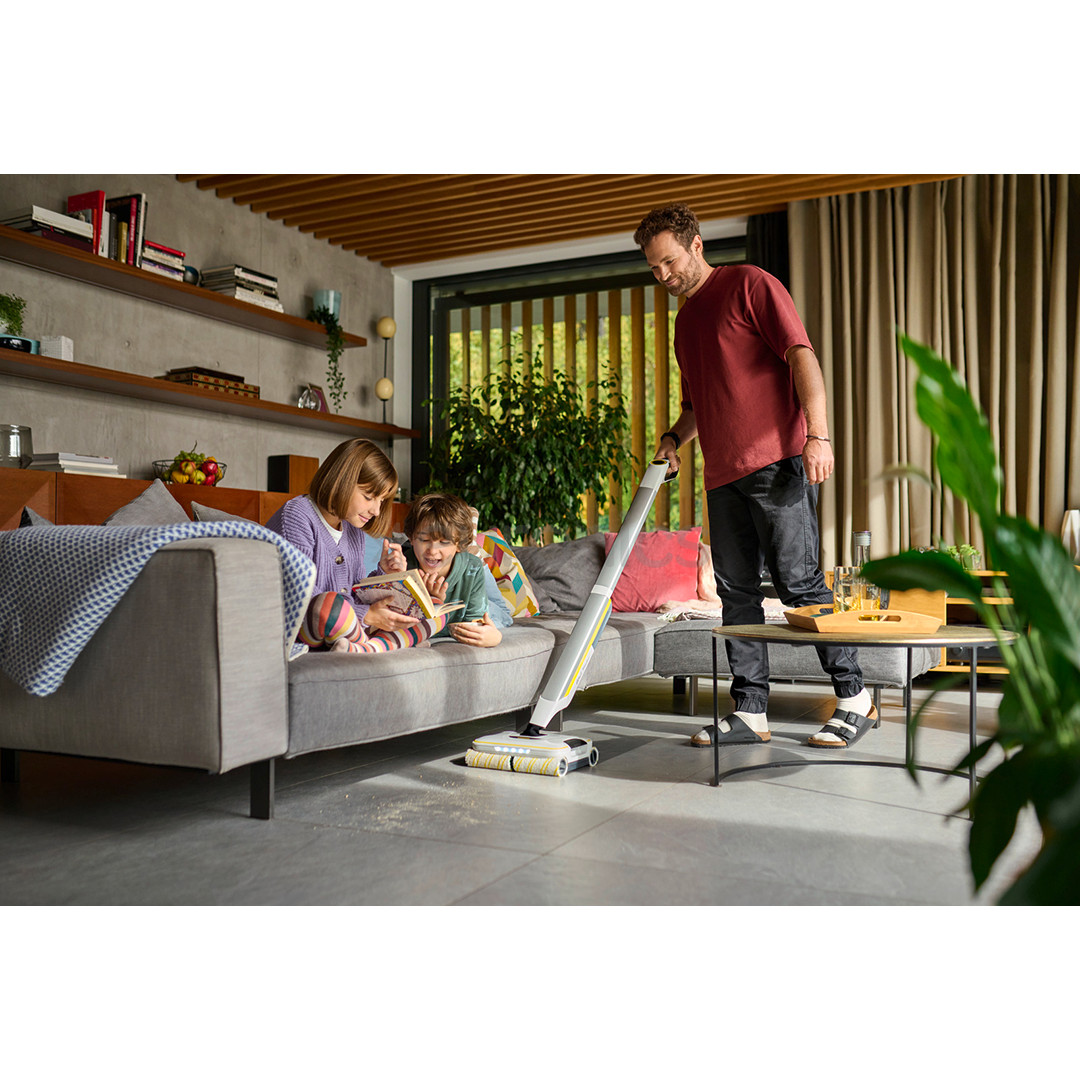 Kärcher FC 8 Smart Signature Line, белый - Беспроводное устройство для очистки твердых полов