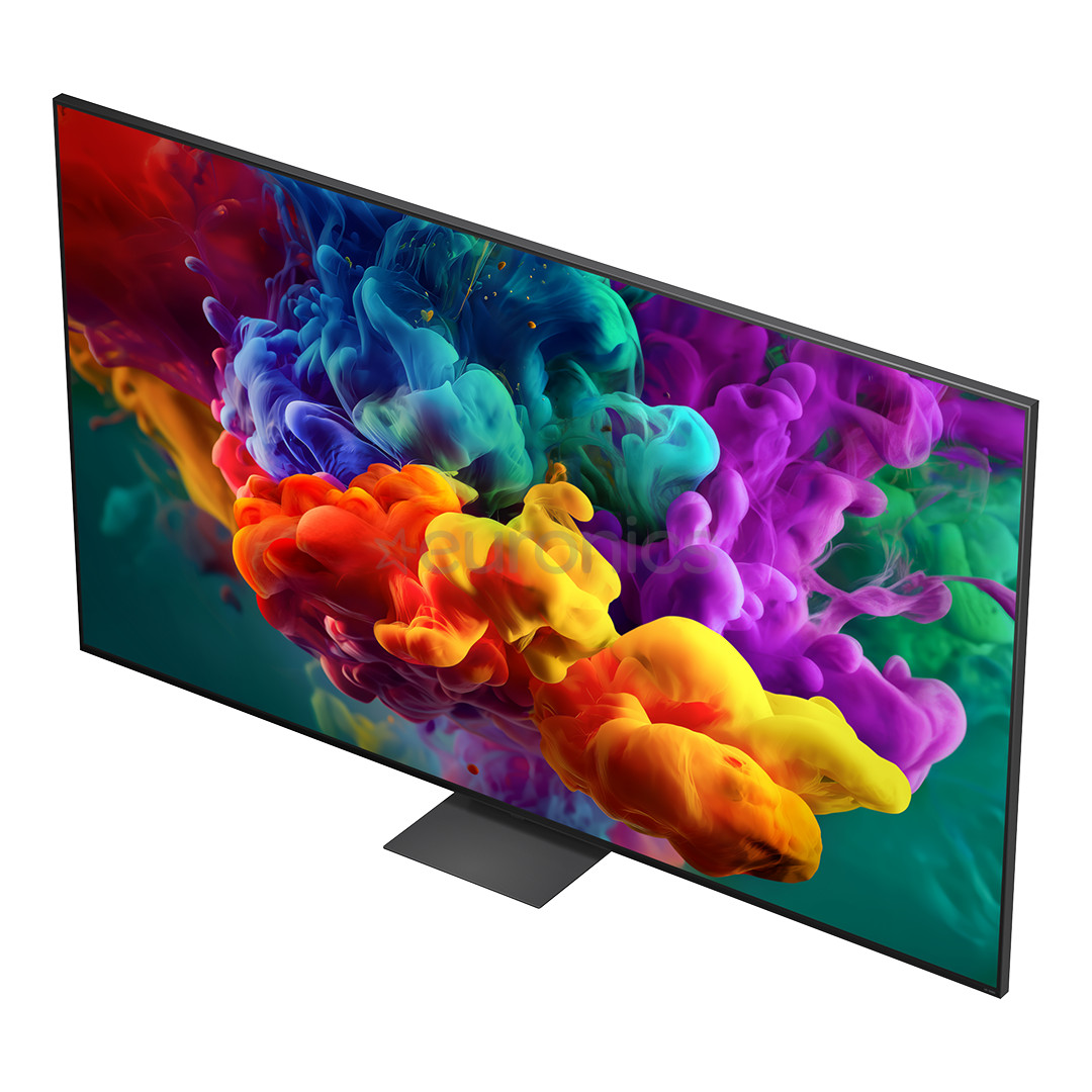 LG QNED87 evo AI, 100'', 4K UHD, QNED Mini LED, melna - Televizors