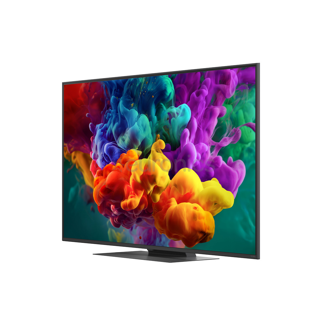 LG QNED87 evo AI, 55'', 4K UHD, QNED Mini LED, melna - Televizors
