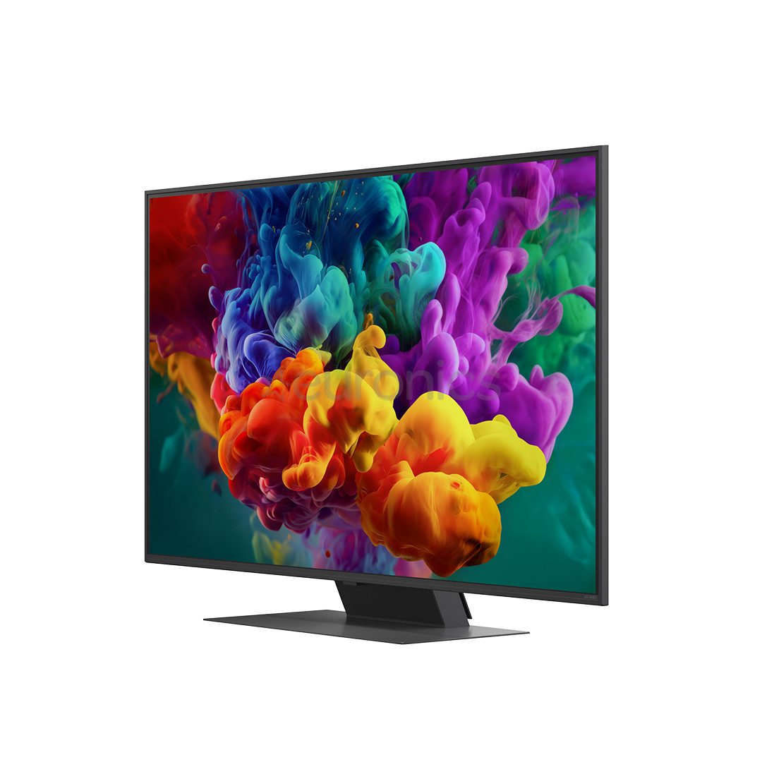 LG QNED87 evo AI, 50'', 4K UHD, QNED Mini LED, melna - Televizors