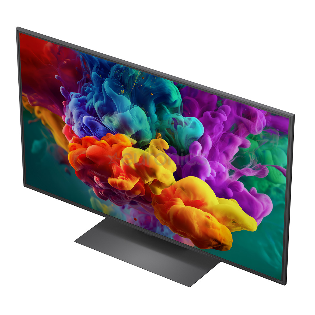 LG QNED87 evo AI, 50'', 4K UHD, QNED Mini LED, melna - Televizors