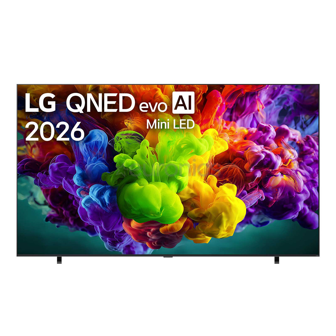 LG QNED93 evo AI, 115'', 4K UHD, QNED Mini LED, black - TV