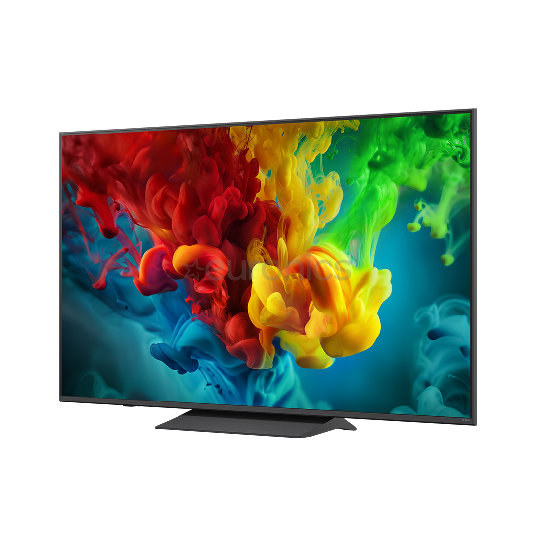 LG evo AI QNED83, 65'', 4K UHD, QNED Mini LED, melna - Televizors
