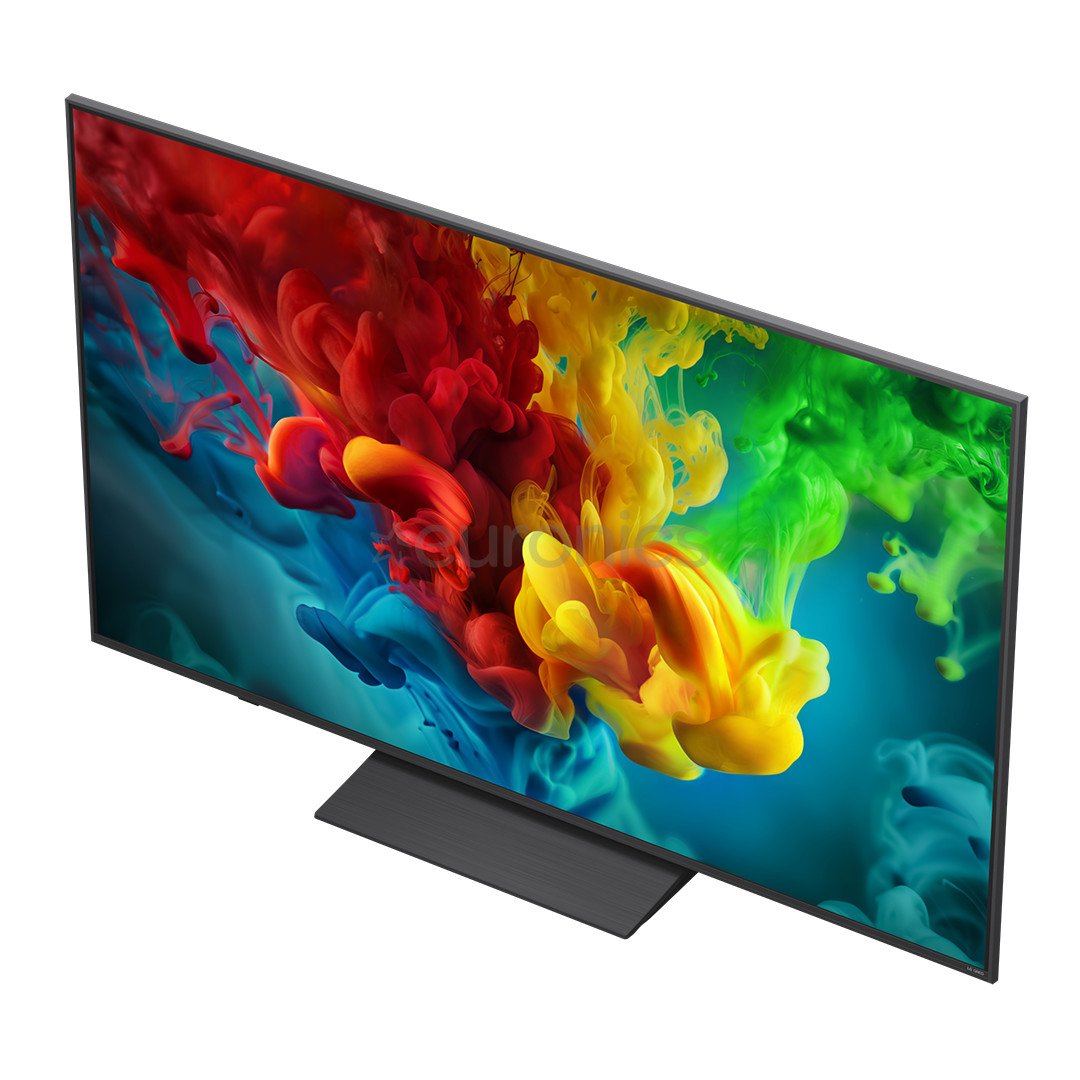 LG evo AI QNED83, 65'', 4K UHD, QNED Mini LED, melna - Televizors