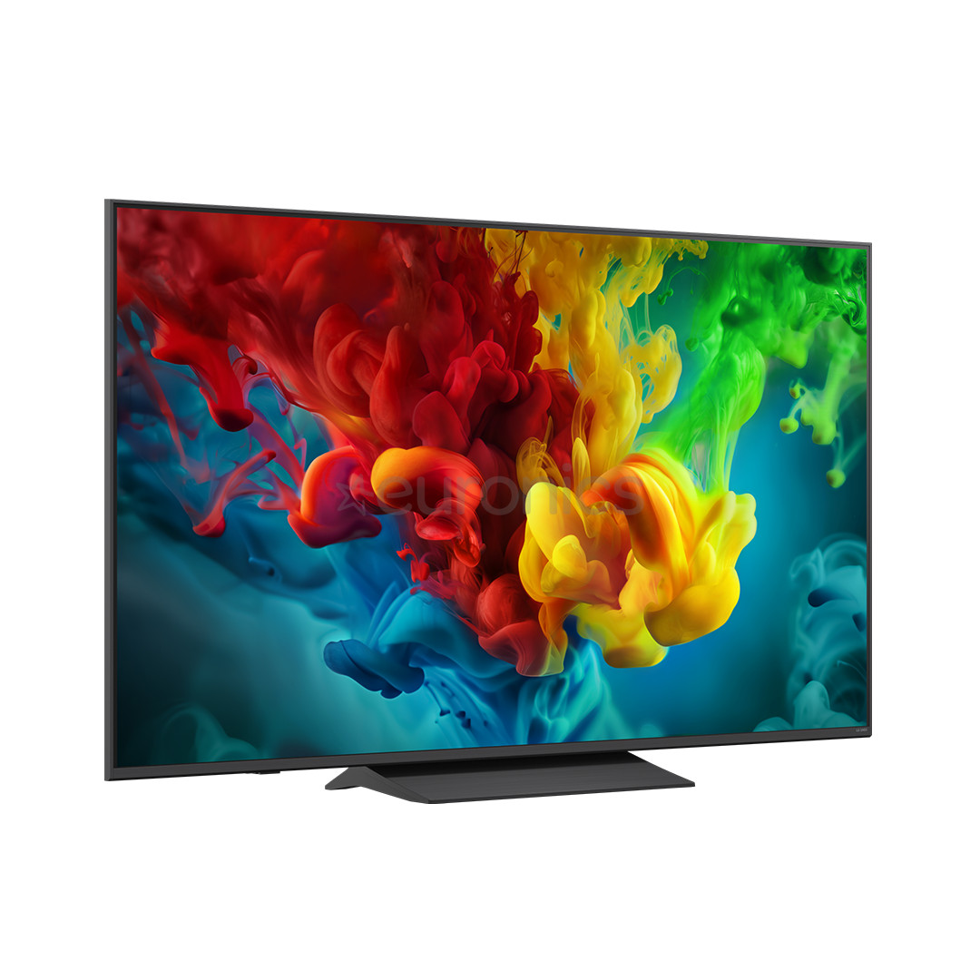 LG evo AI QNED83, 65'', 4K UHD, QNED Mini LED, melna - Televizors