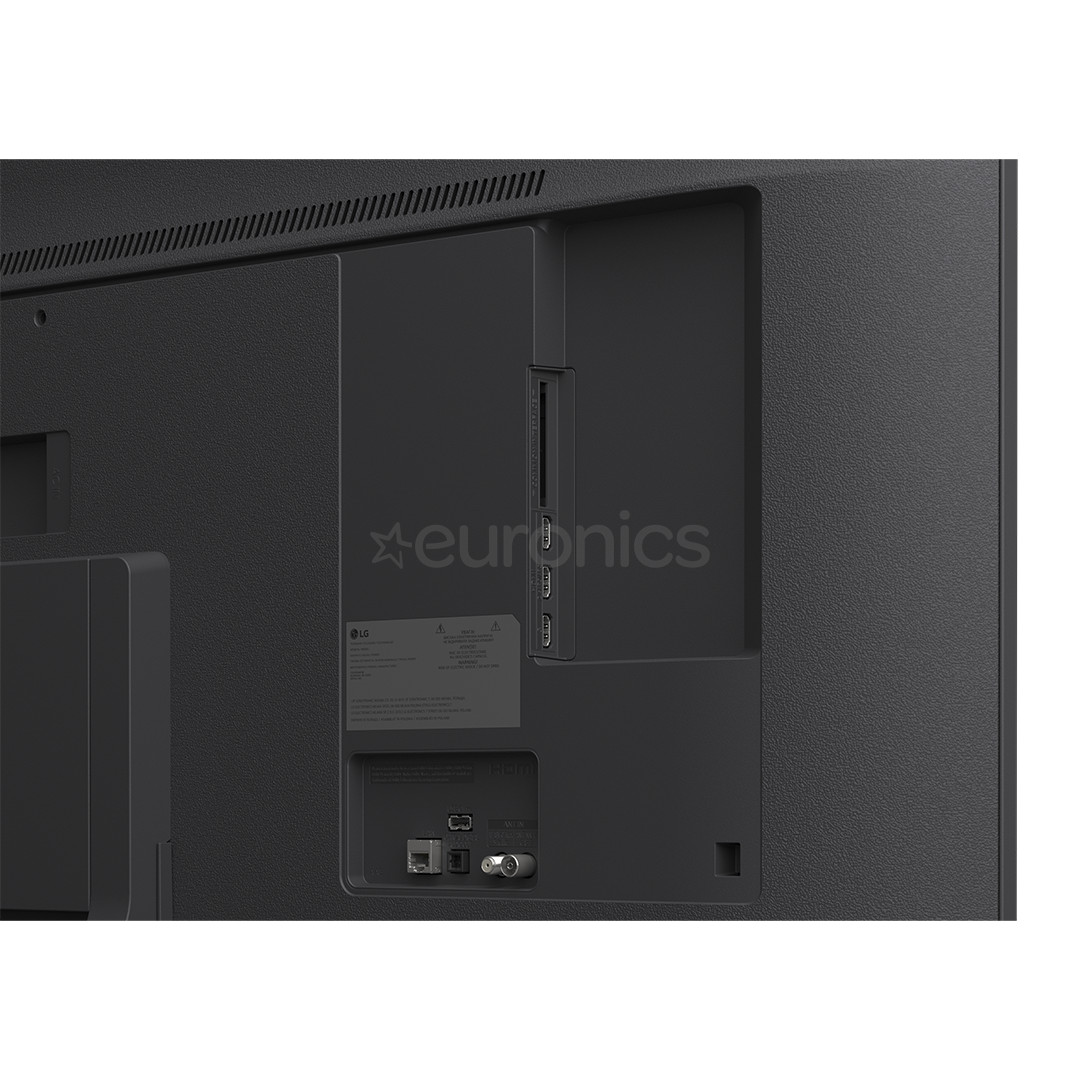 LG evo AI QNED83, 65'', 4K UHD, QNED Mini LED, melna - Televizors