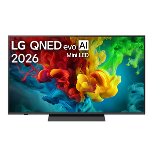 LG evo AI QNED83, 55'', 4K UHD, QNED Mini LED, melna - Televizors