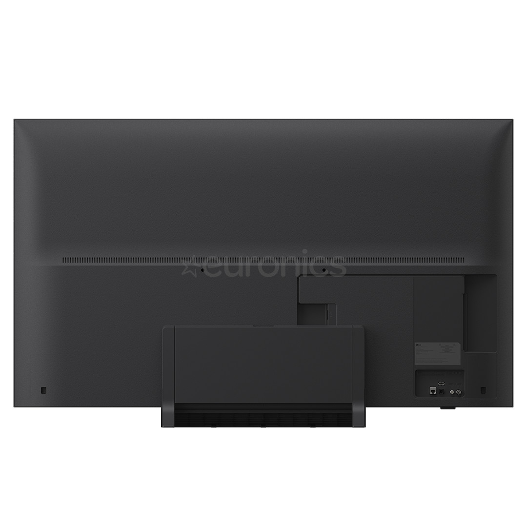 LG evo AI QNED83, 55'', 4K UHD, QNED Mini LED, melna - Televizors