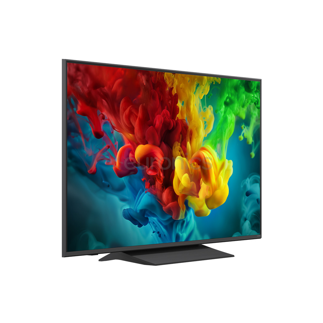 LG evo AI QNED83, 55'', 4K UHD, QNED Mini LED, melna - Televizors