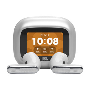 JBL Live Flex 4, sudraba - Bezvadu austiņas JBLLIVEFLEX4SIL