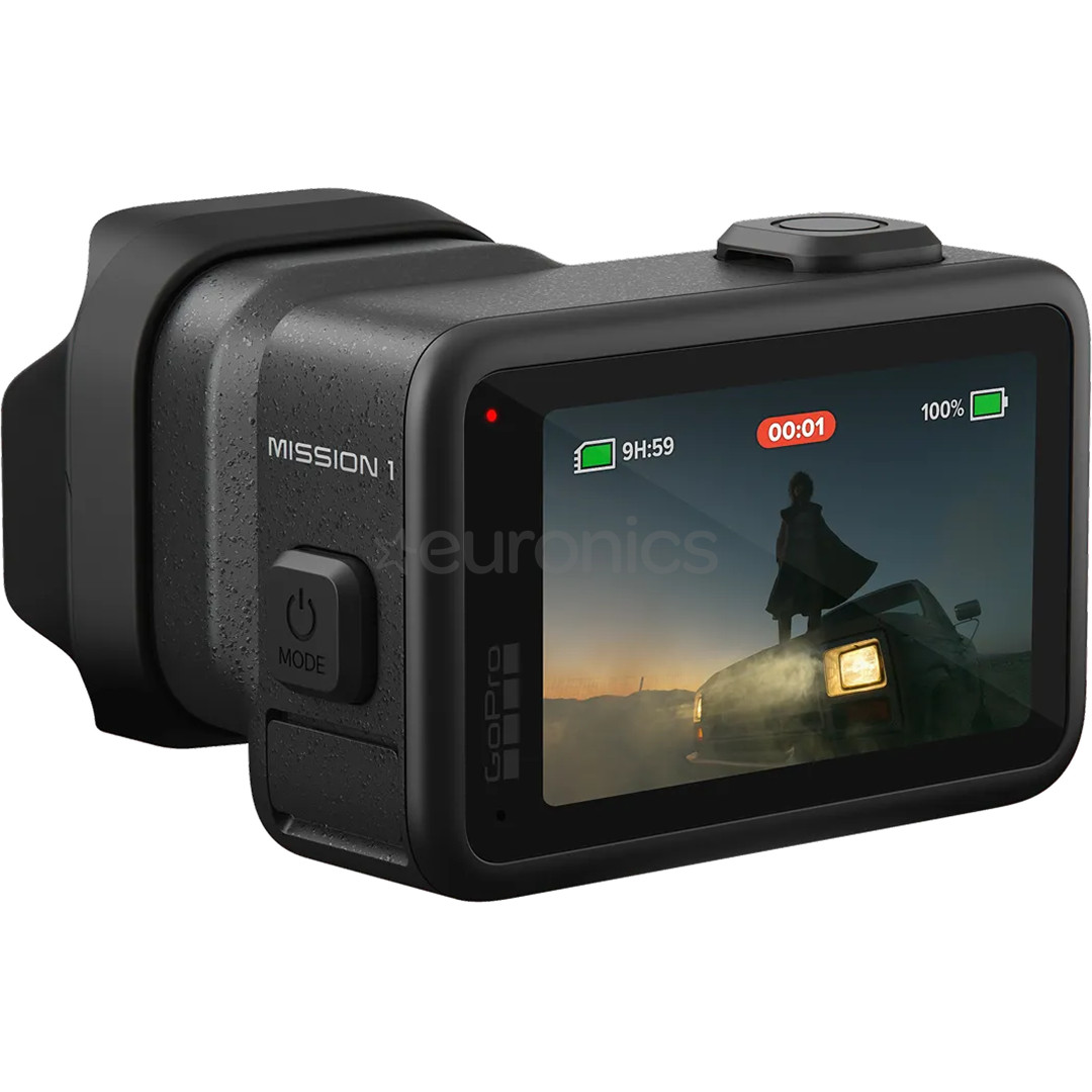 GoPro Mission 1, melna - Video kamera