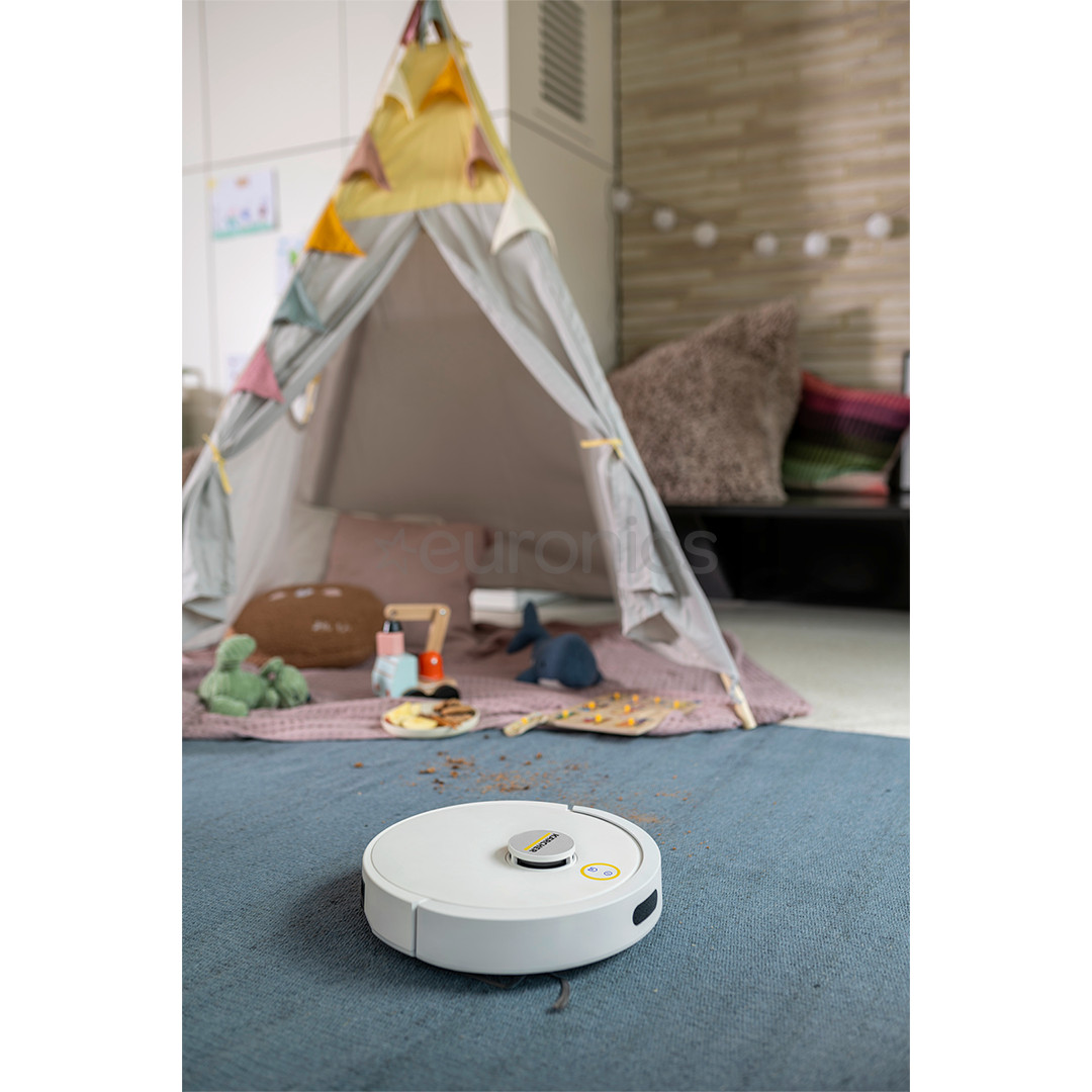 Kärcher RVC 3 Comfort, Wet & Dry, balta - Robots putekļu sūcējs