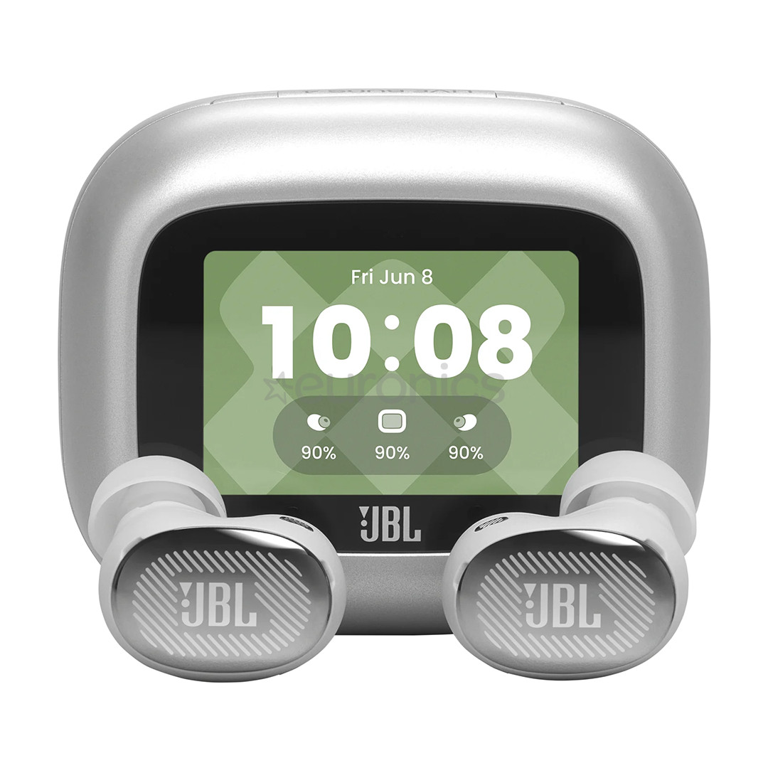 JBL Live Buds 4, sudraba - Bezvadu austiņas JBLLIVEBUDS4SIL