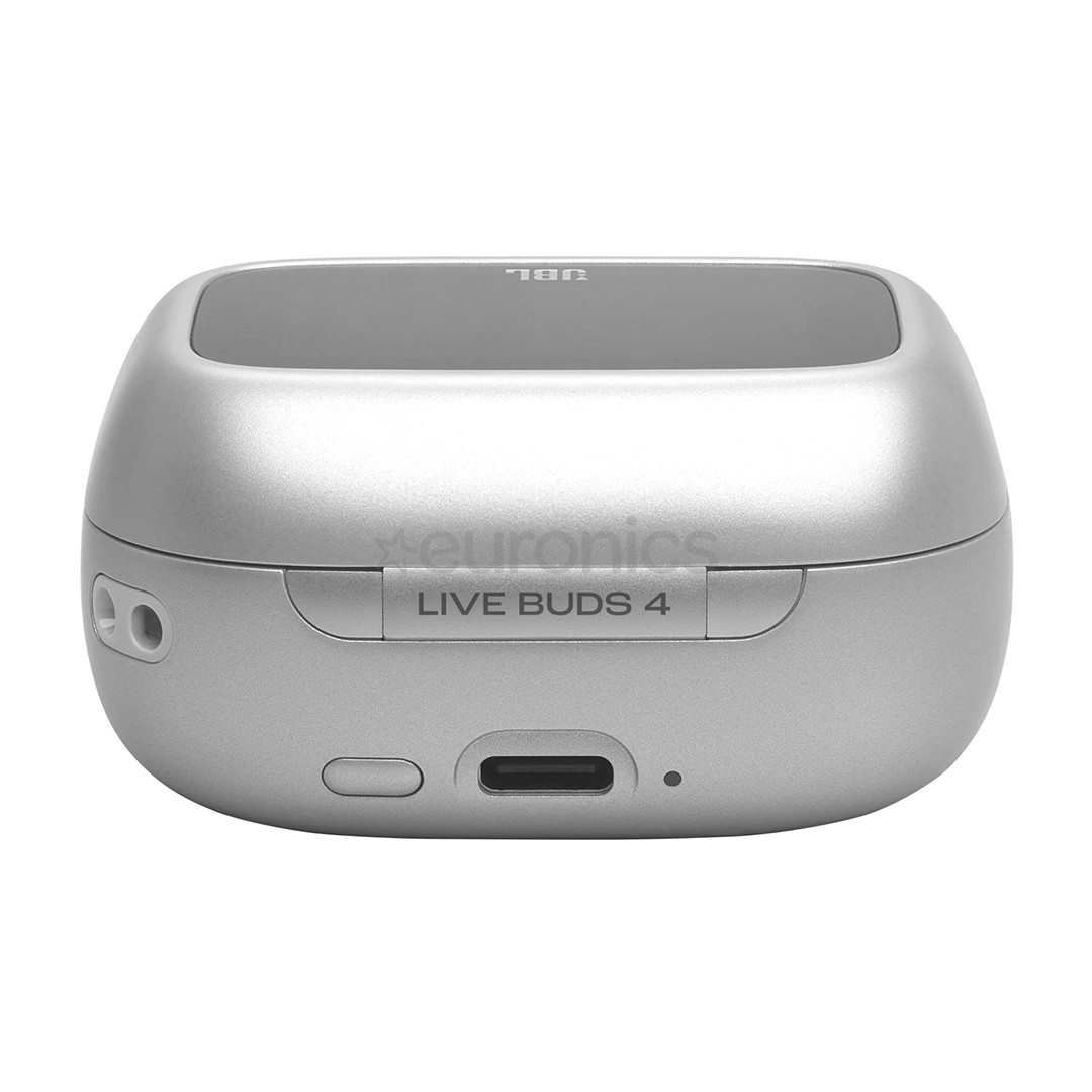 JBL Live Buds 4, sudraba - Bezvadu austiņas