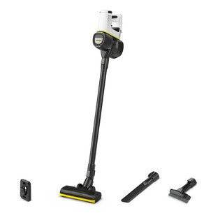 Kärcher VC 4 Cordless myHome, melna/balta - Bezvadu putekļu sūcējs 1.198-630.0