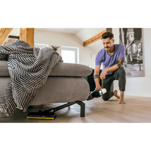 Kärcher VC 4 Cordless myHome, melna/balta - Bezvadu putekļu sūcējs