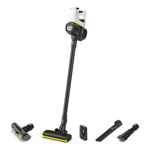 Kärcher VC 4 Cordless myHome Pet, melna/balta - Bezvadu putekļu sūcējs 1.198-633.0
