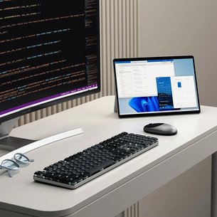 Satechi SM3 Slim, SWE, tumši pelēka - Bezvadu tastatūra