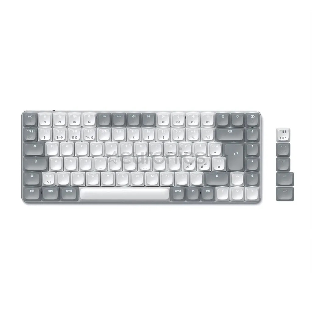 Satechi SM1 Slim, mechanical, SWE, light gray - Wireless keypad