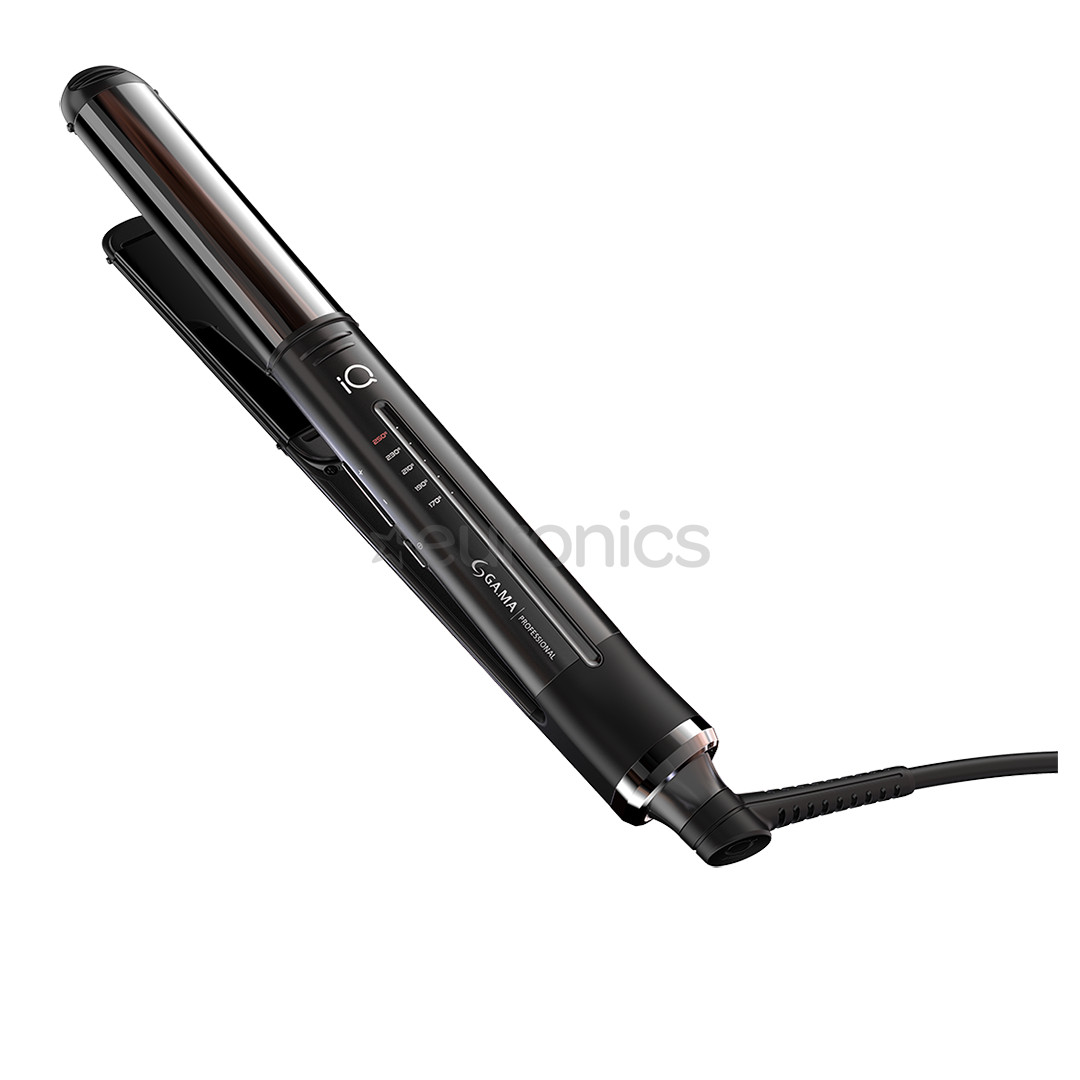 GA.MA IQ Perfetto, 2-in-1, black - Straightener & curling iron