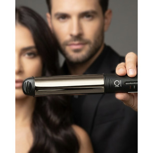 GA.MA IQ Perfetto, 2-in-1, black - Straightener & curling iron
