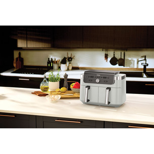 Ninja DualZone XL 9.5 L, 2470 W, balta - Karstā gaisa friteris