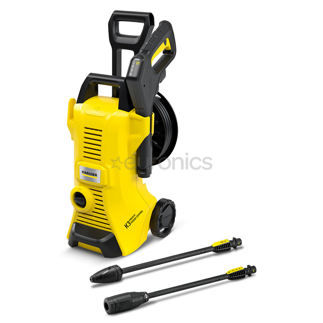 Kärcher K 3 Premium Power Control, dzeltena - Augstspiediena mazgātājs
